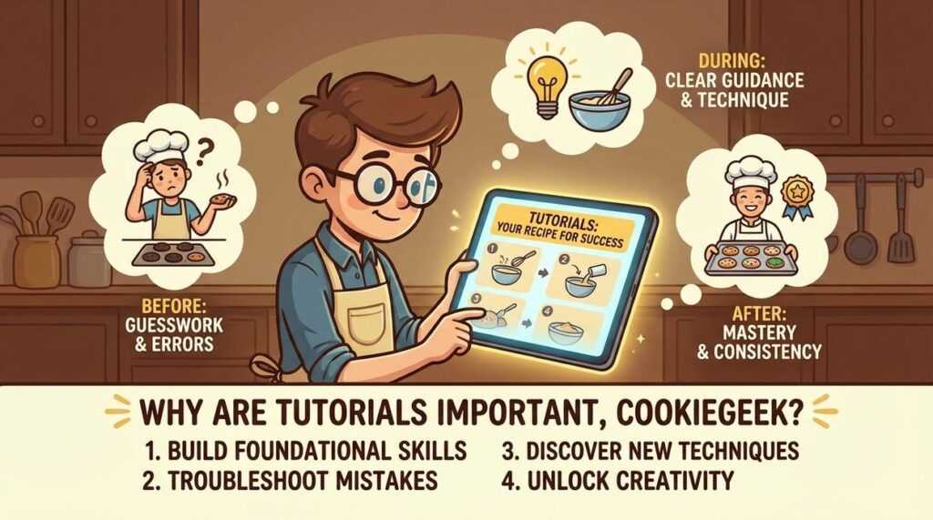why are tutorials important scookiegeek